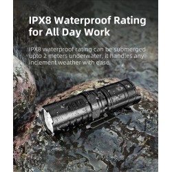 Klarus Compact Light XT1C PRO- 1.000 lumens
