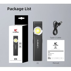 Klarus E5 - 470 lumens